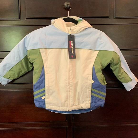 NWT Vintage Gap Kids Snowboard Ski Winter Jacket XS 4 Girl’s - Picture 1 of 8